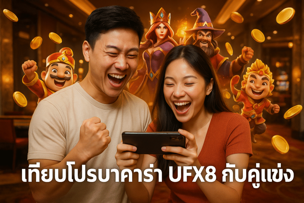 เทียบโปรบาคาร่า UFX86 กับคู่แข่ง