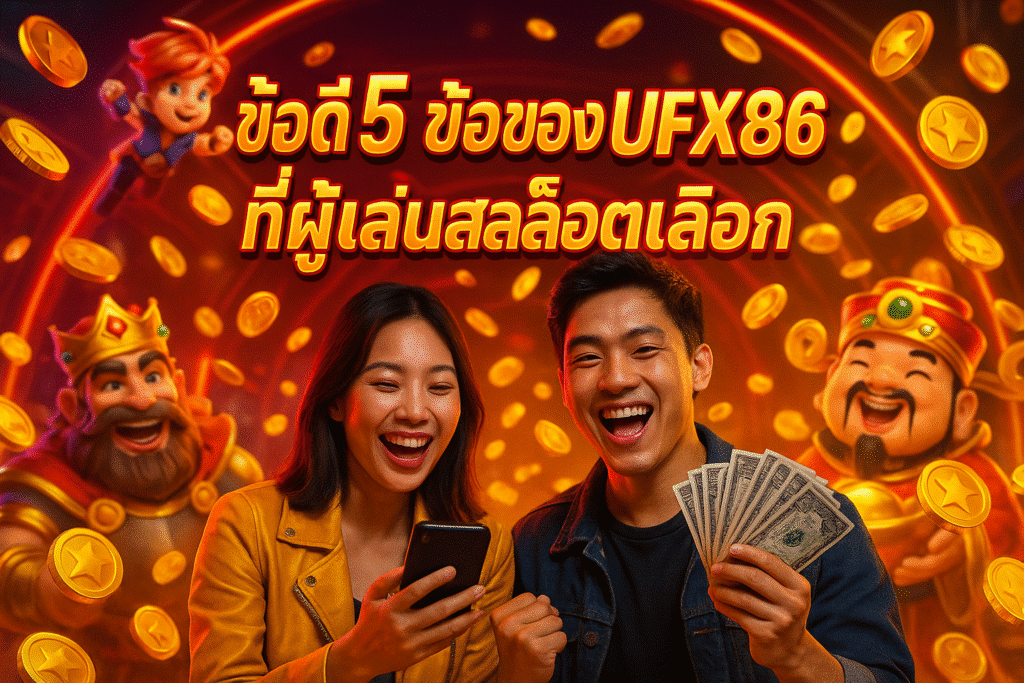 ข้อดี 5 ข้อของ UFX86 ที่ผู้เล่นสล็อตเลือก