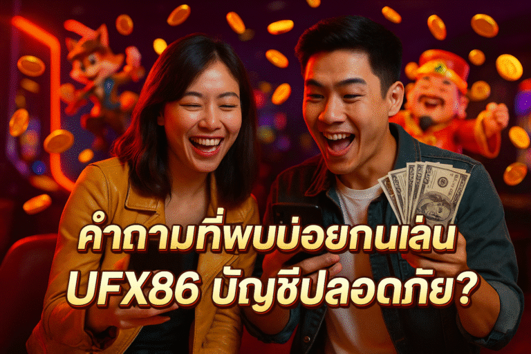 คำถามที่พบบ่อยก่อนเล่น UFX86 บัญชีปลอดภัย?